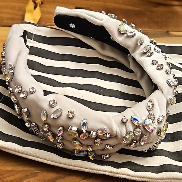 NWOT Lele Sadoughi Crystal Headband - Picture 1 of 9